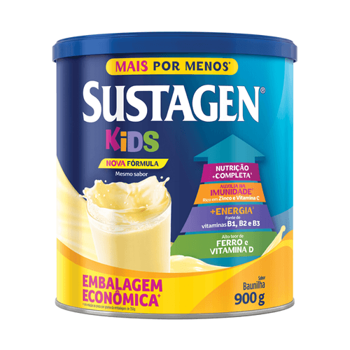Complemento-Alimentar-Sustagen-Kids-Sabor-Baunilha---Lata-900g 734349_0000_652c5c748b77bb0bf1bf6a79_1 Complemento-Alimentar-Sustagen-Kids-Sabor-Baunilha---Lata-900g 734349_0000_652c5c748b77bb0bf1bf6a79_1